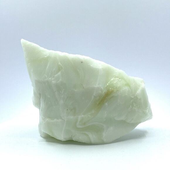 Jadeite Custard Glowing Swirl Slag Uranium Vintage Art Glass Cullet #4GX10 - Picture 4 of 9